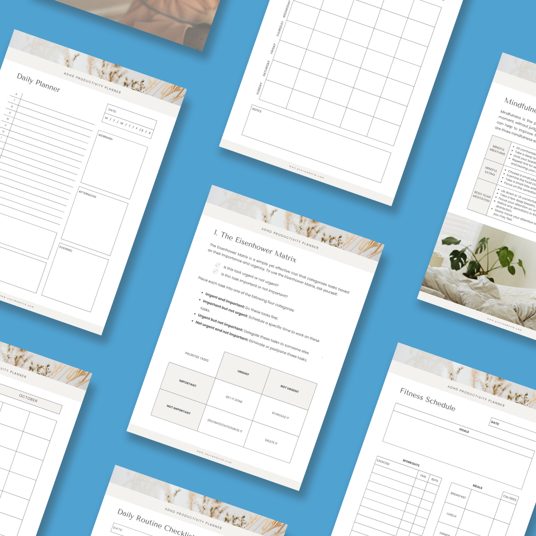 The Digital ADHD Productivity Planner