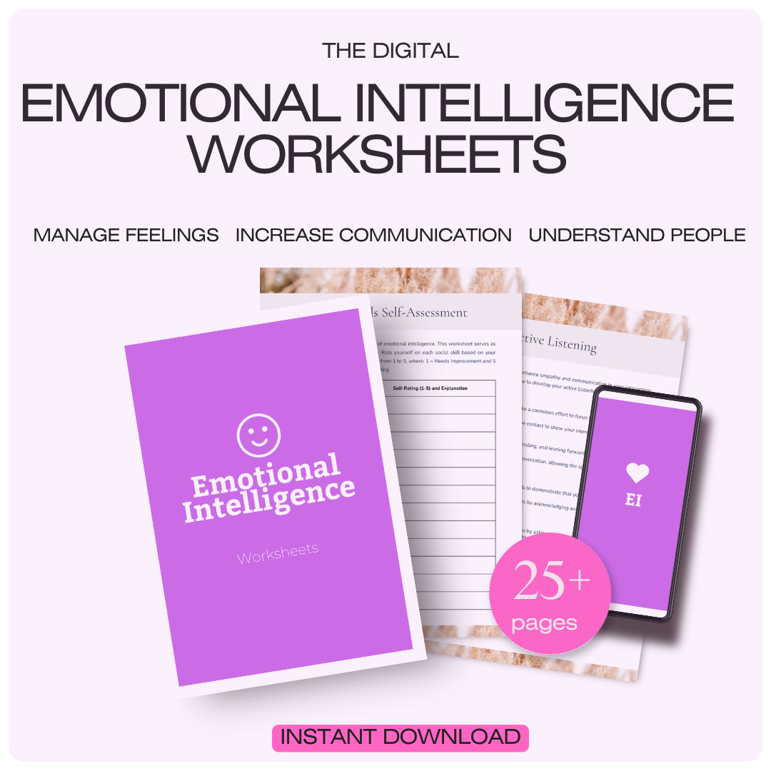 The Digital Emotional Intelligence Worksheets